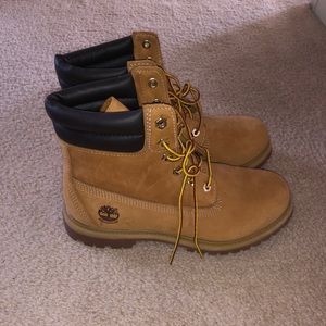 Timberland boots. Worn once!